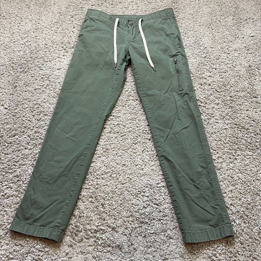 Vuori Ripstop Pants Mens  Drawstring Waist Climber Hiking V412 Small? See note
